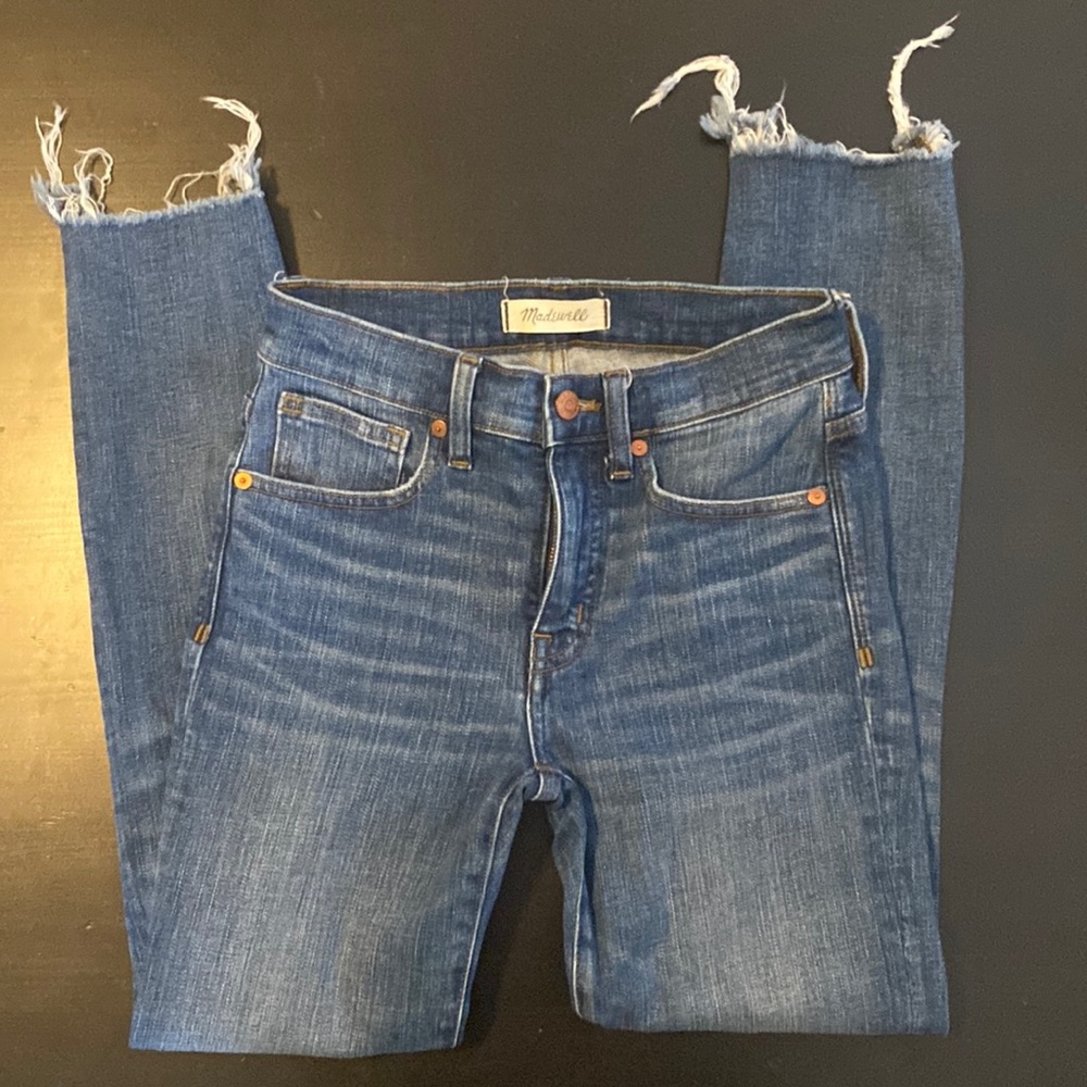 Madewell 9” High-Rise Skinny Crop Jeans